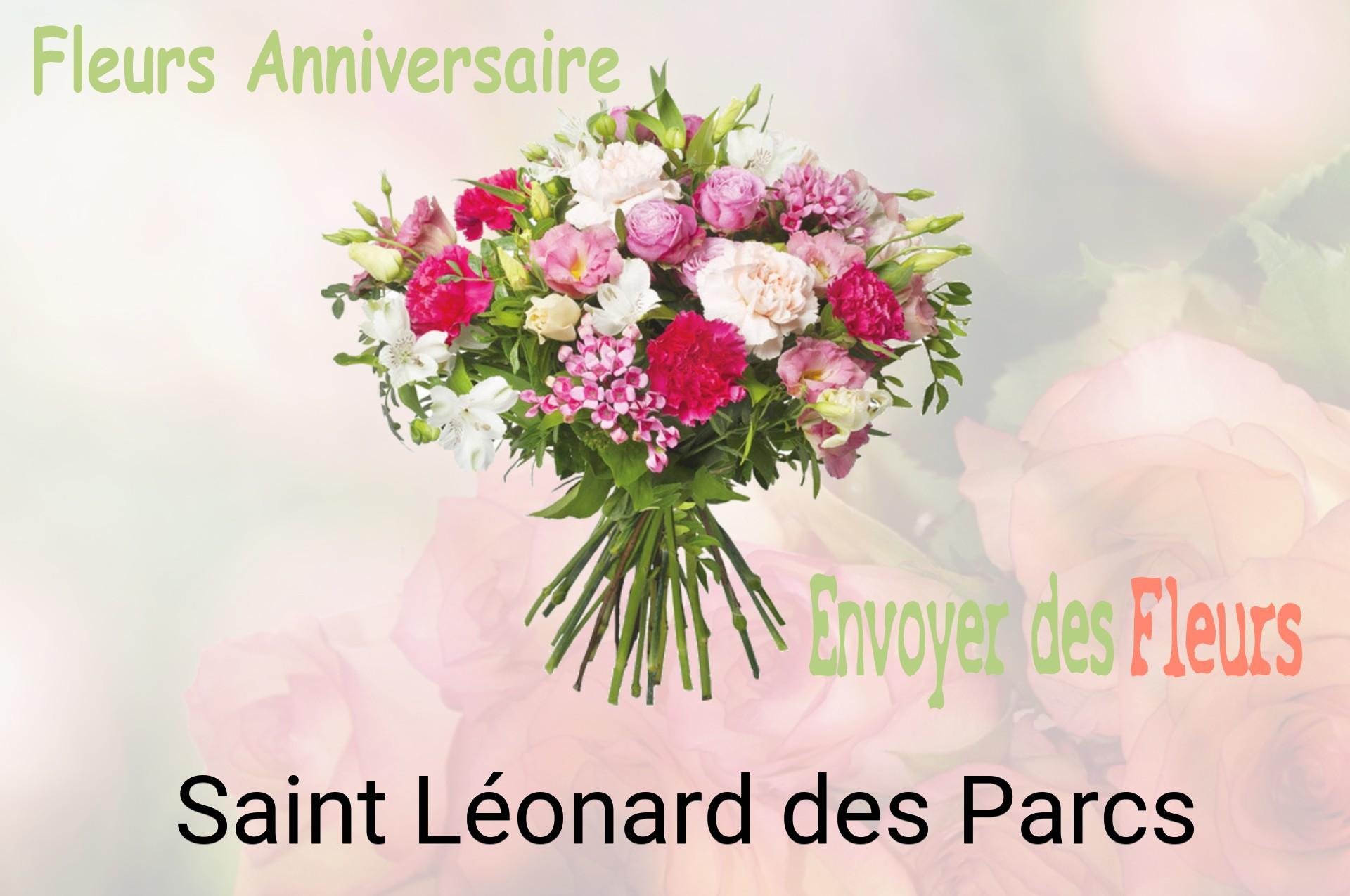 Bouquet de fleurs d’anniversaire livré à Saint-Léonard-des-Parcs